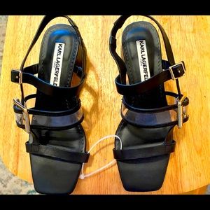 Brand new Karl Lagerfeld sandals